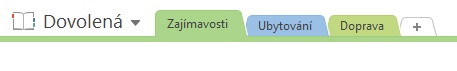Systém záložek