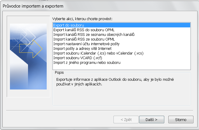 Průvodce importem a exportem