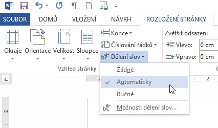 Dělení slov