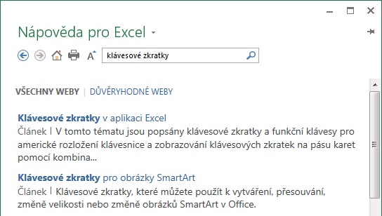 Npovda pro Excel