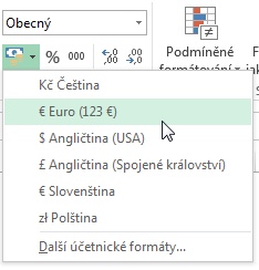 Formáty měny